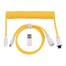 Дата кабель USB-C + USB A to USB-C 1.36m Coiled Aviator yellow Keychron (CAB16_KEYCHRON) Дата кабель USB-C + USB A to USB-C 1.36m Coiled Aviator yellow Keychron (CAB16_KEYCHRON)