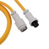 Дата кабель USB-C + USB A to USB-C 1.36m Coiled Aviator yellow Keychron (CAB16_KEYCHRON) - Зображення 2