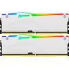 Модуль пам'яті для комп'ютера DDR5 32GB (2x16GB) 6000 MHz Beast RGB EXPO White Kingston Fury (ex.HyperX) (KF560C36BWE2AK2-32) - Зображення 3