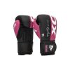 Боксерские перчатки RDX REX F4 Pink/Black-12 унцій (BGR-F4P-12OZ) - Изображение 2