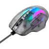 Мишка Havit HV-MS1011SE USB Transparent Black (6950676270280) - Зображення 1