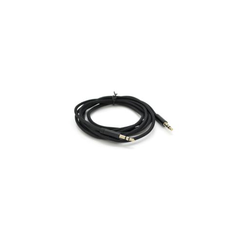 Кабель мультимедійний 3.5mm M to 3.5mm M 1.0m black VEGGIEG (YT-AUXGJ(M)/(M)-AB-1)