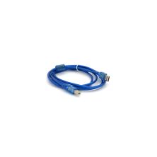 Кабель для принтера USB 2.0 AM/BM 1.8m ferrite blue Ritar (YT-AM/BM-1.8TBL)