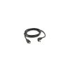 Кабель мультимедійний HDMI M to HDMI M 1.5m V1.4 90° corner black Merlion (YT-HDMI(M)/(M)HS-1.5m-90°) - Зображення 2
