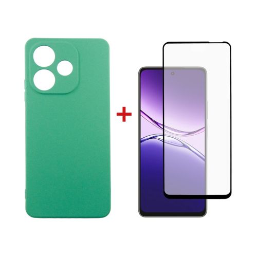 Чехол для мобильного телефона Dengos Oppo A5 Pro Case Soft + Glass (Mint) (DG-KM-153)