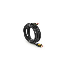 Кабель мультимедийный HDMI M to HDMI M 3.0m V2.0 4K black V-LINK (YT-HDMI(M)/(M)V2.0-3.0m-B/43226)