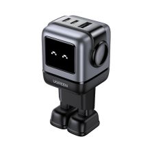 Зарядний пристрій Ugreen 1xUSB + 2xUSB-C 65W GaN CD361 gray (25685B) Зарядний пристрій Ugreen 1xUSB + 2xUSB-C 65W GaN CD361 gray (25685B)