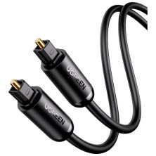Кабель мультимедийный Optical Toslink 1.5m AV122 black Ugreen (70891)