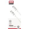 Дата кабель USB-C to USB-C 2.0m 100W white XO (CB-Q100-2CC) Дата кабель USB-C to USB-C 2.0m 100W white XO (CB-Q100-2CC) - Зображення 1