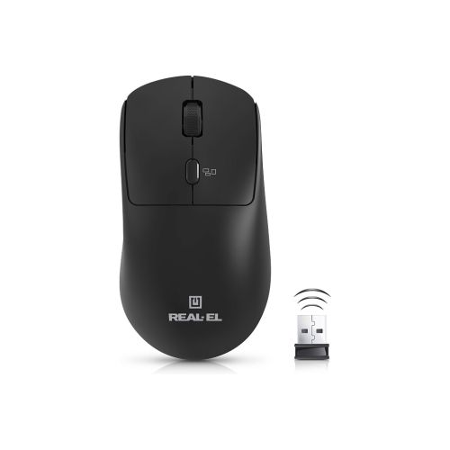 Мышка REAL-EL RM-317W Wireless Black (EL123200052)