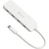 Концентратор J5create USB-C to 4xUSB-C 3.2 10Gbps white (JCH345EW-N) - Изображение 2