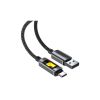 Дата кабель USB 2.0 AM to USB-C 1.2m 60W black Acefast (6974316284673) - Зображення 2