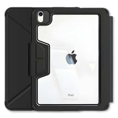 Чохол до планшета BeCover Rugged Origami Transparent Apple iPad Air 11 M4 2026 Black (715176)