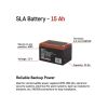 Батарея к ИБП EMOS B9656V AGM 12V 15Ah fast 6,3mm (B9656V) - Изображение 2