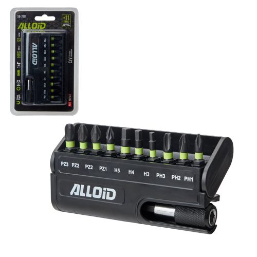 Набір біт Alloid Pro. 11 шт. (SB-2111)