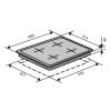 Варочная поверхность Ventolux HG640-T2G CEST (WH) - Изображение 1