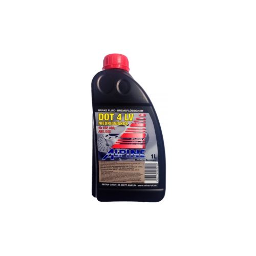 Гальмівна рідина Alpine Brake Fluid DOT 4 LV 1л (1117-1)