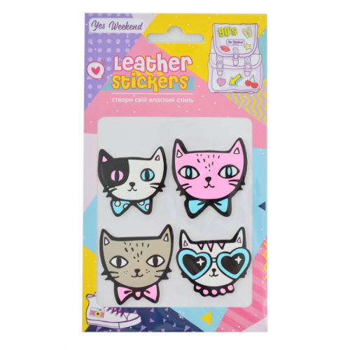 Стікер-наклейка Yes Leather stikers Cats (531618)