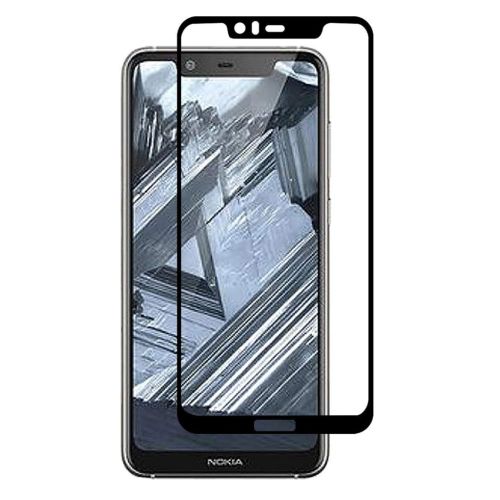 Стекло защитное PowerPlant Full screen Nokia 5.1 Plus, Black (GL606238)