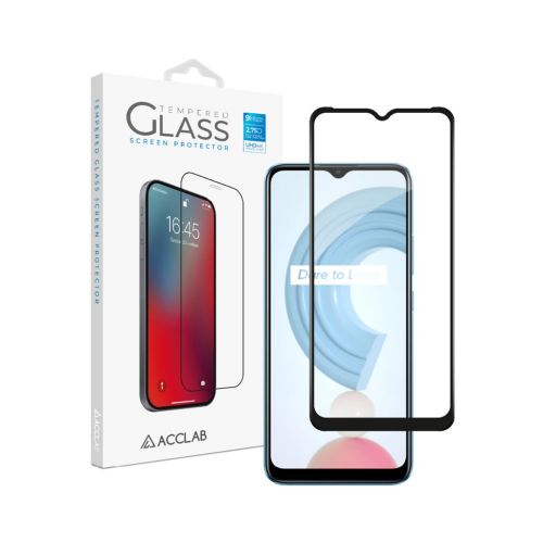 Стекло защитное ACCLAB Full Glue Realme C21Y (1283126518393)