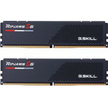 Модуль памяти для компьютера DDR5 32GB (2x16GB) 5600 MHz Ripjaws S5 Matte Black G.Skill (F5-5600J2834F16GX2-RS5K)