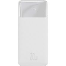 Батарея универсальная Baseus Bipow 20000mAh 20W white (PPBD050302)