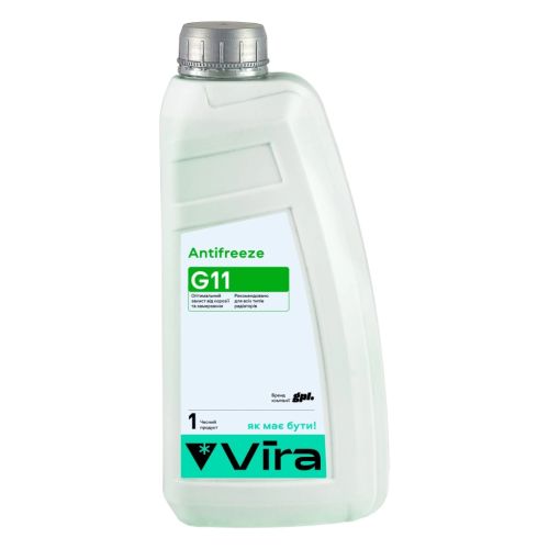 Антифриз VIRA -40 °C G11 зелена 1 кг (VI0030)