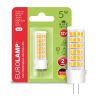 Лампочка Eurolamp Светодиодная капсульная лампа EUROLAMP LED силикон G4 5W 500Lm 400 (LED-G4-0540(12)) - Изображение 1