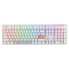 Клавіатура Ducky One 3 Cherry MX Blue RGB UA USB White (DKON2108ST-CUAPXPWWWSC1)