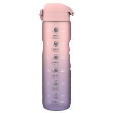 Пляшка для води ION8 OneTouch Times To Drink 1000 мл BPA Free, Periwinkle &Rose (I8RF1000PPRMOT)