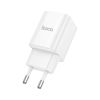 Зарядное устройство HOCO C149A Charm 1xUSB-C PD30W + 1xUSB QC3.0 White (6942007630337) - Изображение 1
