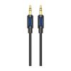 Кабель мультимедійний 3.5mm M to 3.5mm M 1.0m silicone BL20 black BOROFONE (6941991114373) - Зображення 1