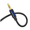 Кабель мультимедійний 3.5mm M to 3.5mm M 1.0m silicone BL20 black BOROFONE (6941991114373) - Зображення 3