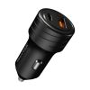 Зарядное устройство Grand-X CH-30B 30W 1xUSB + 1xUSB-C PD + QC3.0 AFC FCP SCP VOOC Black (CH-30B) - Изображение 1