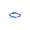 Дата кабель USB 2.0 AM/AF 1.5m ferrite transparent blue Voltronic (YT-AM/AF-1.5TBL) - Зображення 1