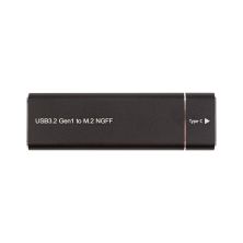 Кишеня зовнішня PowerPlant M.2 SSD USB3.2 (HC380305)