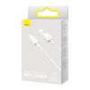 Дата кабель USB 2.0 AM to Micro 5P 1.0m 2A white Baseus (CAMYS-02) - Зображення 3