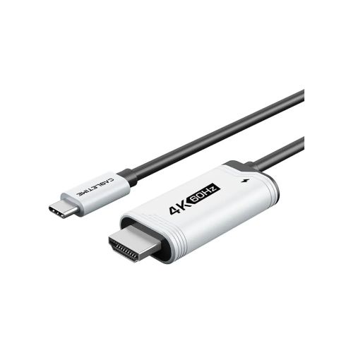 Кабель мультимедійний USB-C to HDMI M 2.0m PD100W 4K60Hz Cabletime (CA915798)