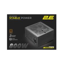 Блок питания 2E 800W Stable Power Pro ATX3.1 GEN5.0 (2E-ST800BRII-120)
