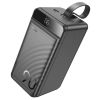 Батарея універсальна HOCO 90000mAh Element PD/20W, QC/FCP/SCP/AFC/22.5W, LCD, LED Lamp Black (J123D / 714778) - Зображення 1