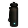 Пляшка для води Line Art Flores 650 мл чорний (60014218LA-01) - Зображення 2