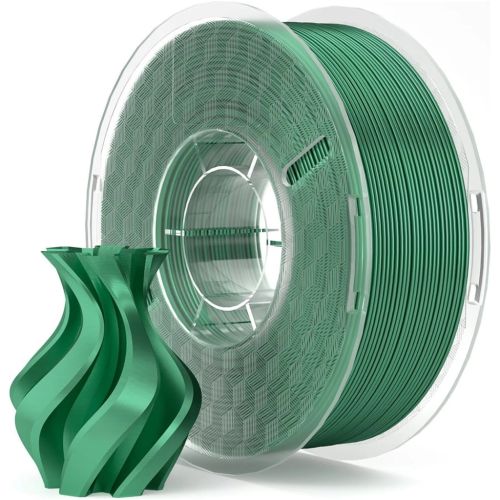 Пластик для 3D-принтера ELEGOO PLA Silk 1кг, 1.75мм, green (50.203.0339)