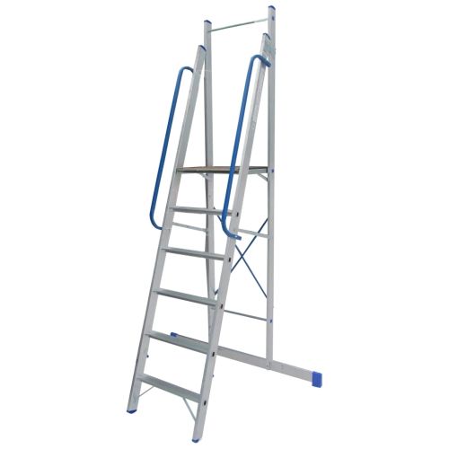 Драбина ELKOP cтремянка-помост 6сх. верхя сходинка-1,4м (TOR 706)