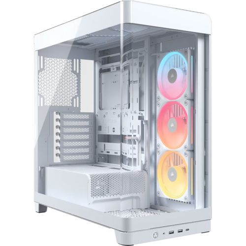 Корпус для ПК Corsair FRAME 4500X LX-R RGB Tempered Glass White (CC-9011317-WW)