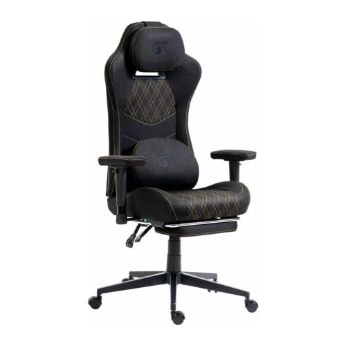 Кресло игровое GT Racer X-2407 Black/Orange (X-2407 Fabric Black/Orange)