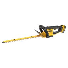 Кусторез DeWALT аккумуляторный, 18V, нож 55 см, до 19 мм, 5Ah (DCMHT562P1)