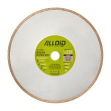 Круг відрізний Alloid алмазний, з суцільною кромкою, 230мм (DS-7230K)