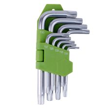 Ключ Alloid вигнутий TORX, 9шт. (HT-0912)