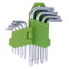 Ключ Alloid вигнутий TORX, 9шт. (HT-0912) - Зображення 1