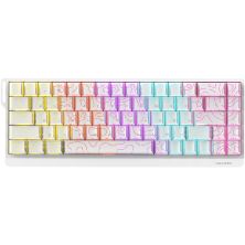 Клавиатура Ajazz NacodeX NK68 V2 Red Switch LED USB UA White (NK68-V2-R-S-W)
